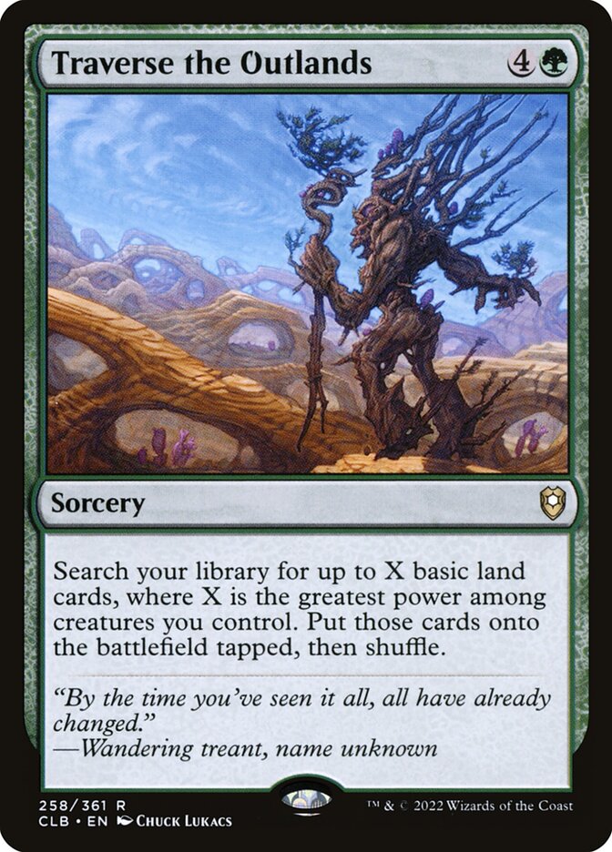 Traverse the Outlands - Foil