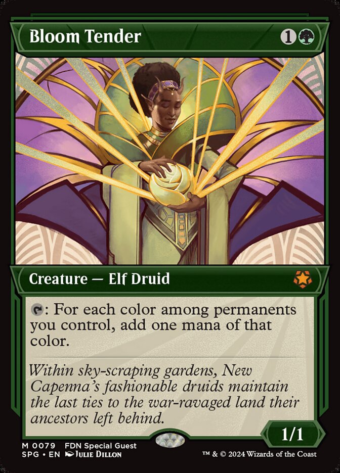 Bloom Tender, Special guests Card Art