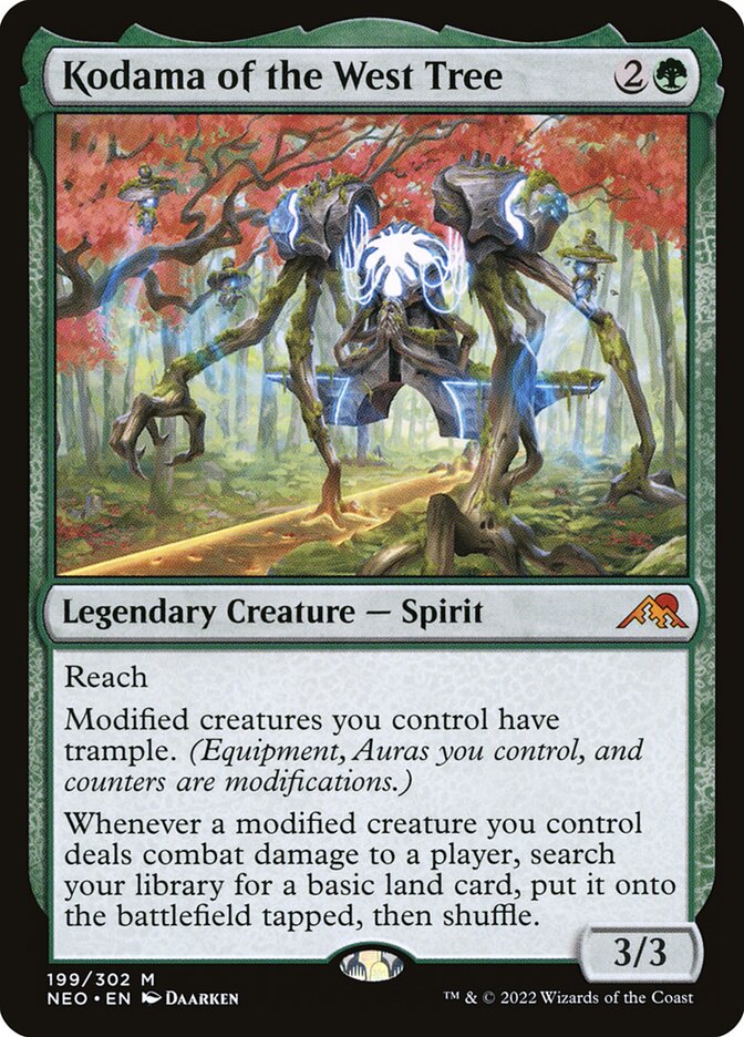 Kodama of the West Tree, Kamigawa: neon dynasty Card Art