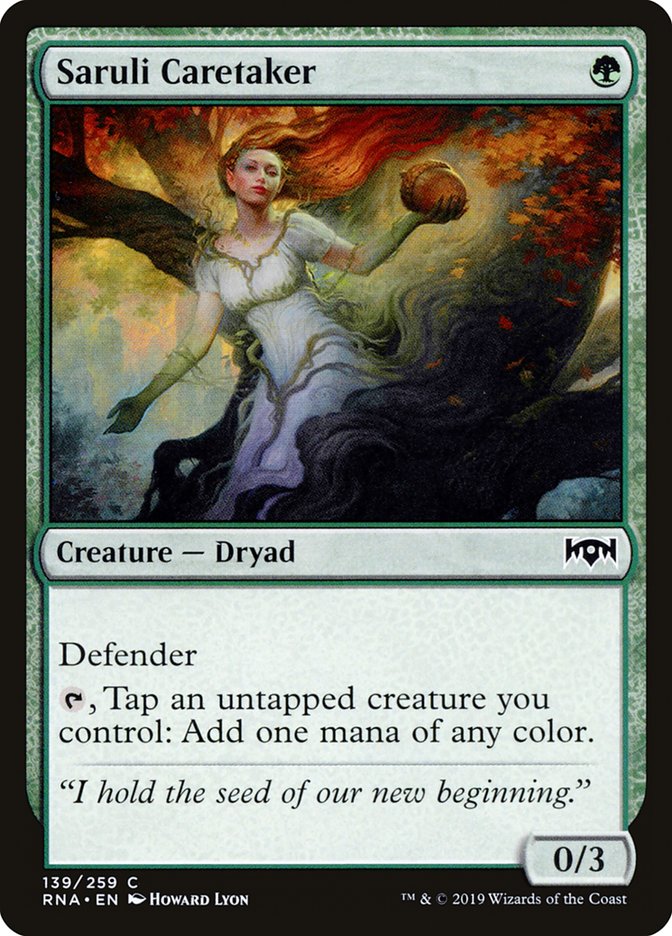 Saruli Caretaker, Ravnica Allegiance Card Art