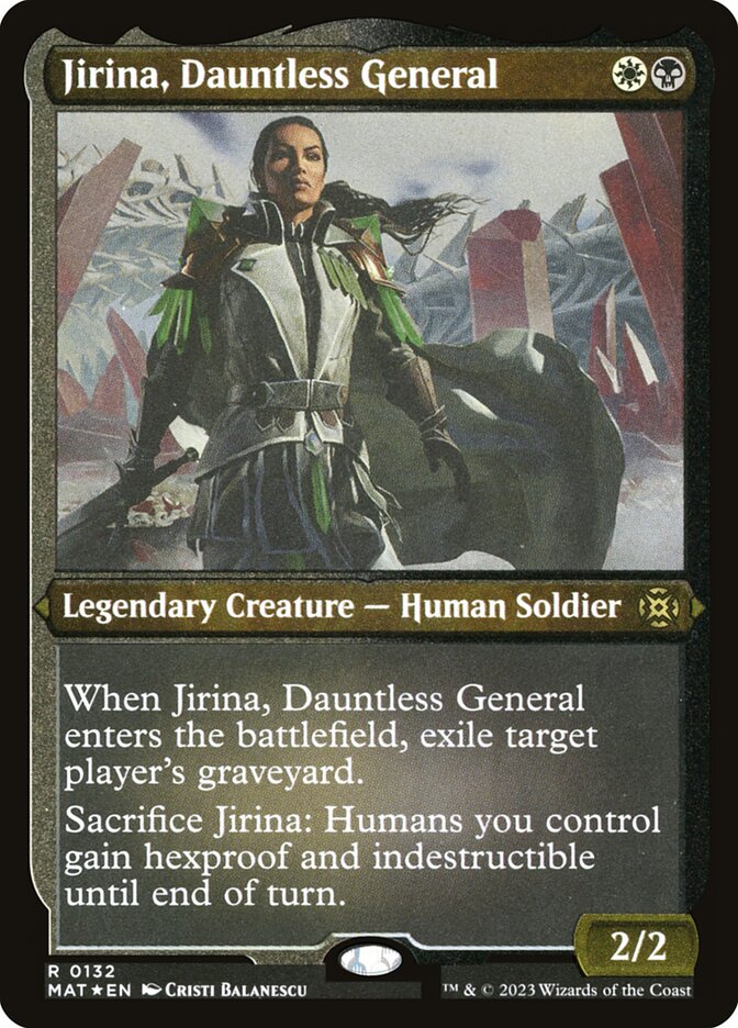 Jirina, Dauntless General, March Of The Machine: The Aftermath Card Art