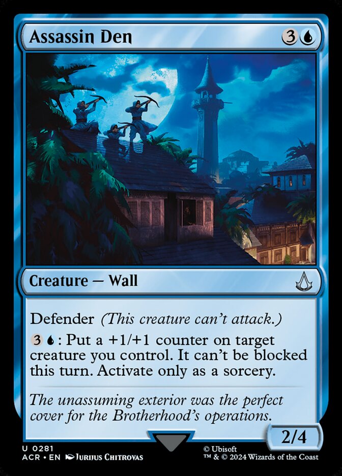 Assassin Den, Assassin'S Creed Card Art