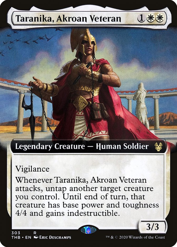 Taranika, Akroan Veteran, Theros beyond death Card Art