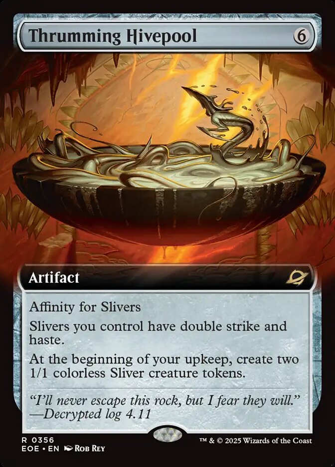Thrumming Hivepool, Edge Of Eternities Card Art