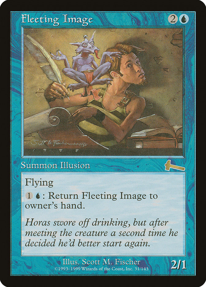 Fleeting Image, Urza's legacy Card Art