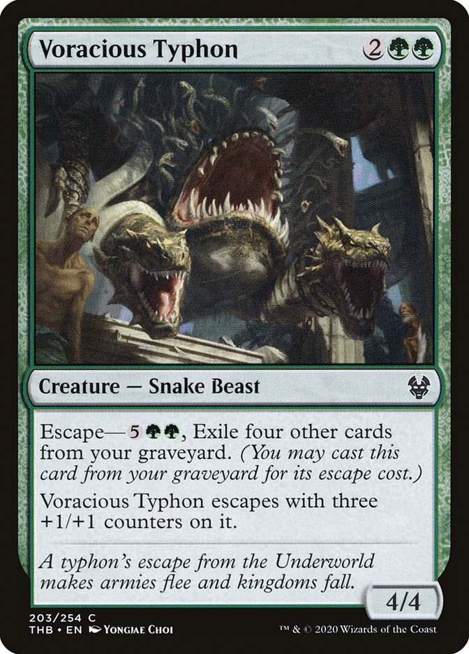 Voracious Typhon, Theros beyond death Card Art