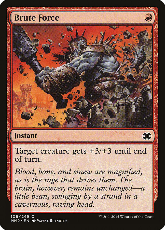 Brute Force, Modern Masters 2015 Card Art