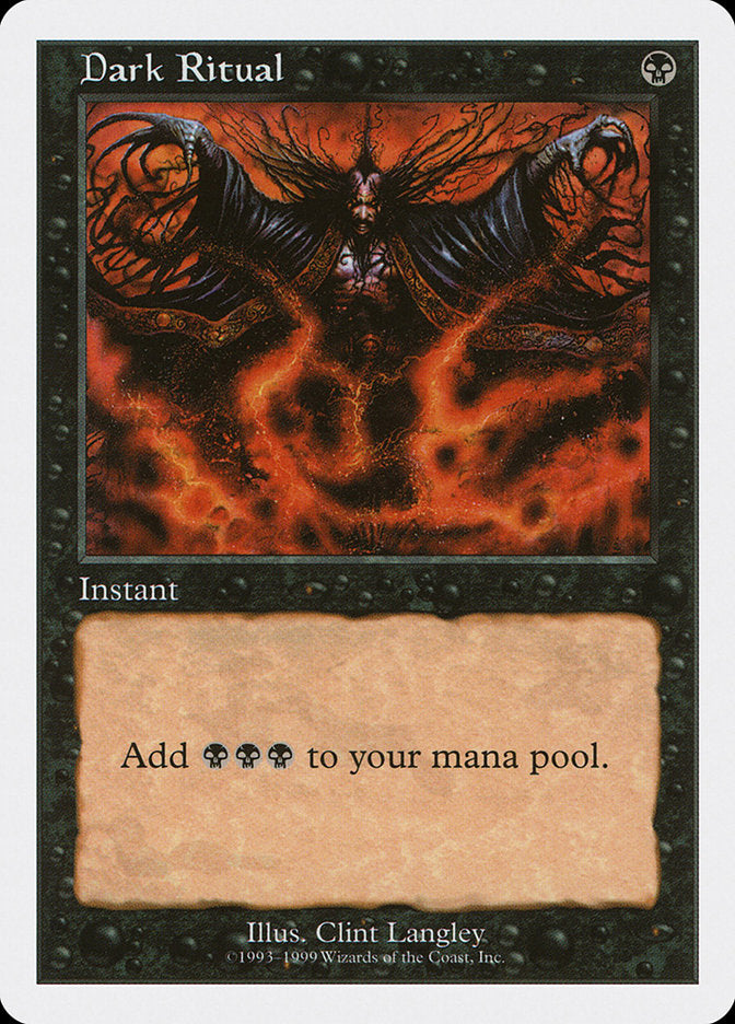 Dark Ritual, Battle royale box set Card Art
