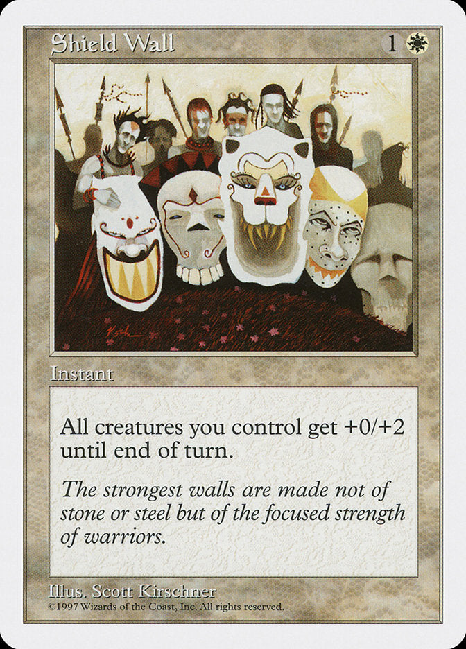 Shield Wall, Fifth edition Card Art