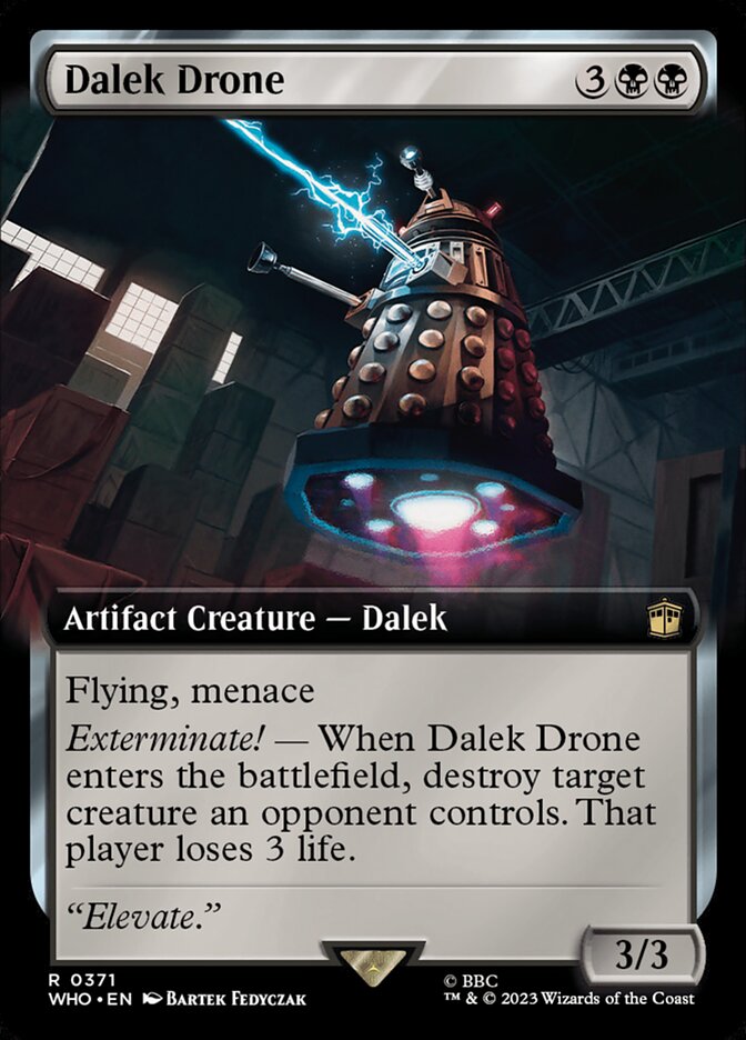 Dalek Drone, Doctor Who Card Art