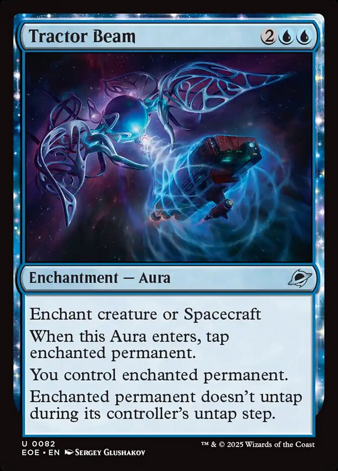 Tractor Beam, Edge of eternities Card Art