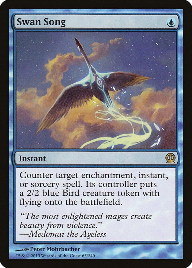 Swan Song, Theros Card Art