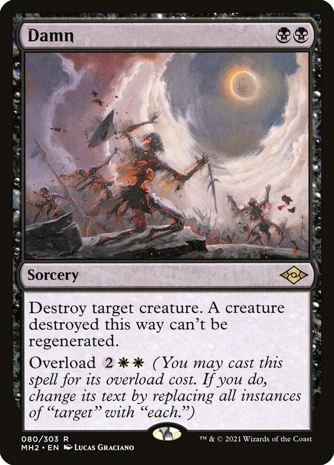 Damn, Modern horizons 2 Card Art