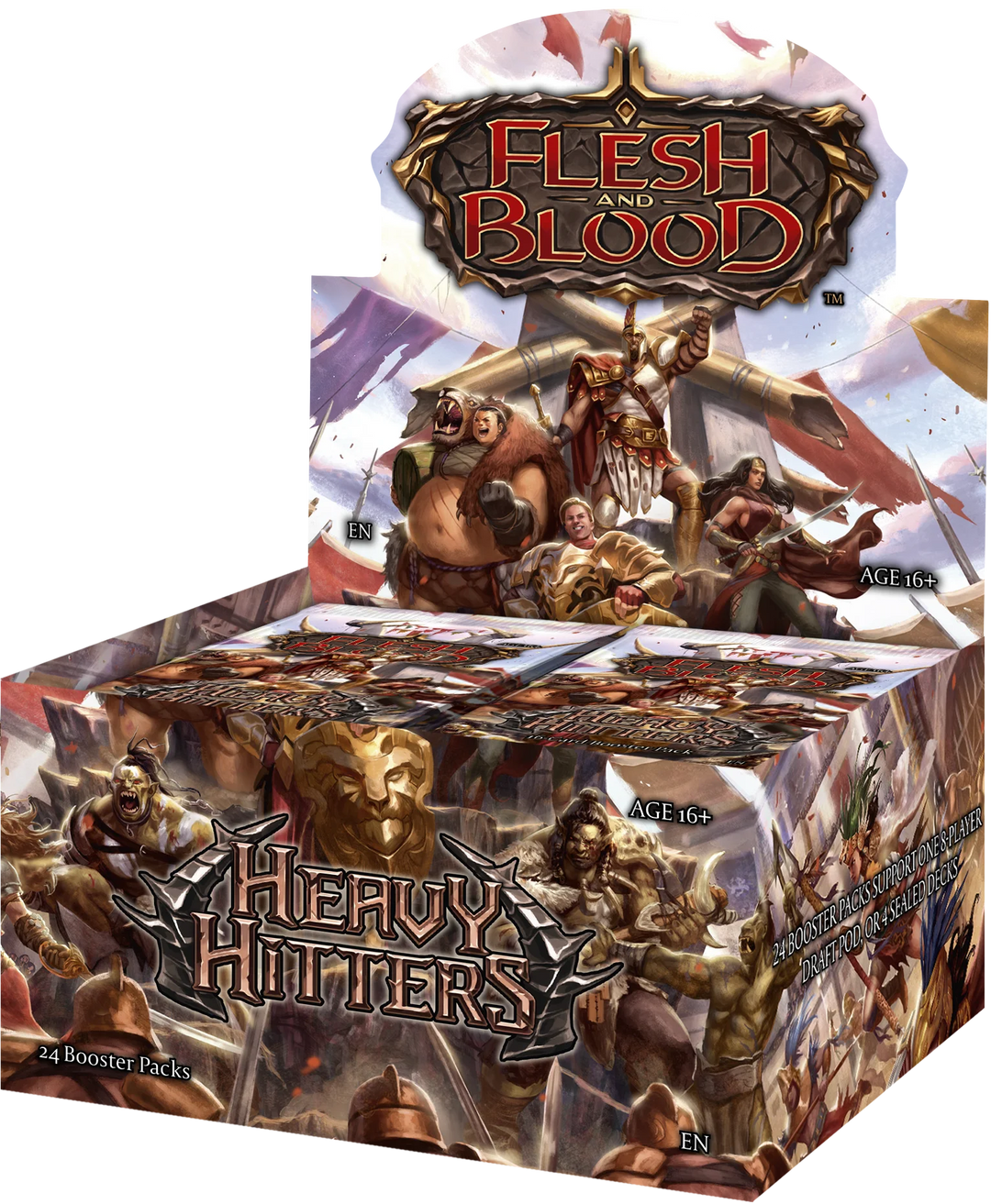 Flesh and Blood - Booster Display Box - Heavy Hitters