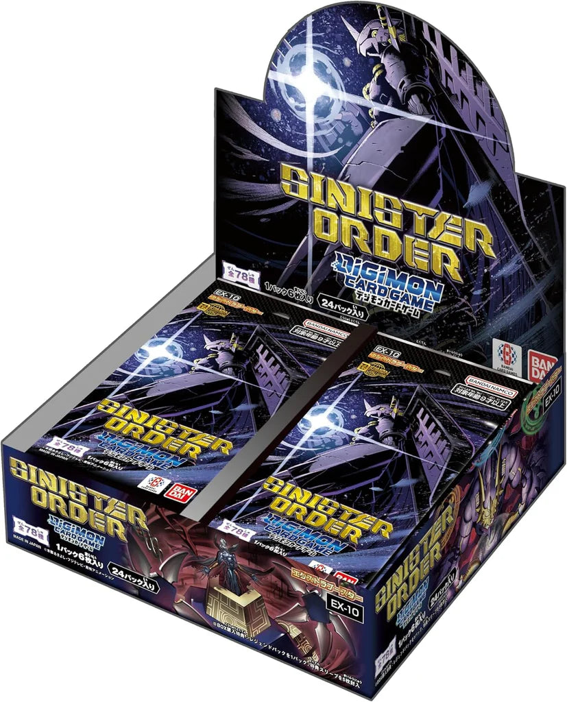 Digimon - Booster Display Box - Sinister Order EX10