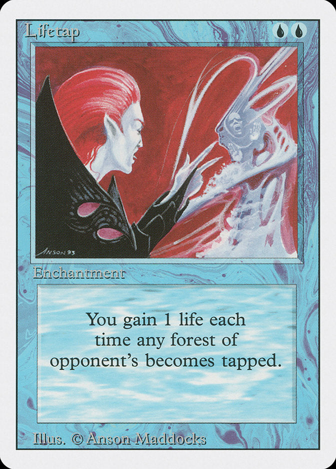 Lifetap, Revised edition Card Art
