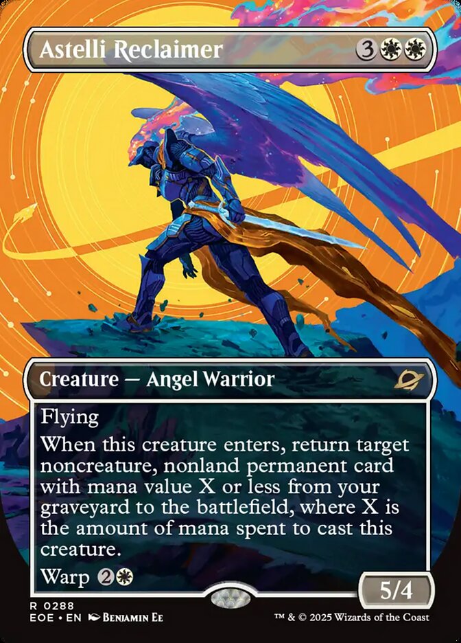 Astelli Reclaimer, Edge Of Eternities Card Art