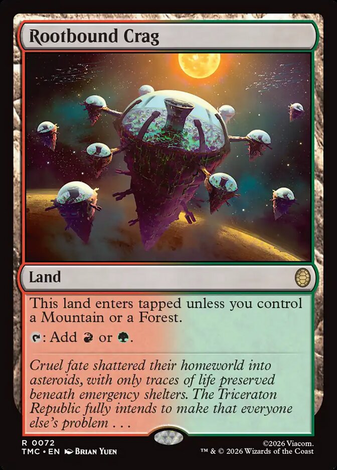Rootbound Crag, Teenage Mutant Ninja Turtles Eternal Card Art