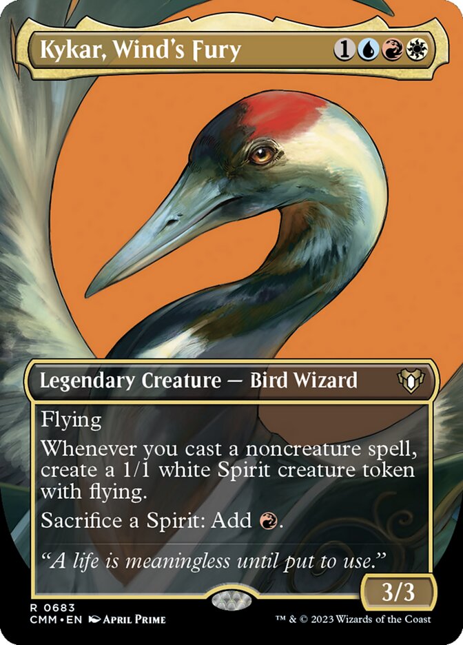 Kykar, Wind's Fury, Commander Masters Card Art