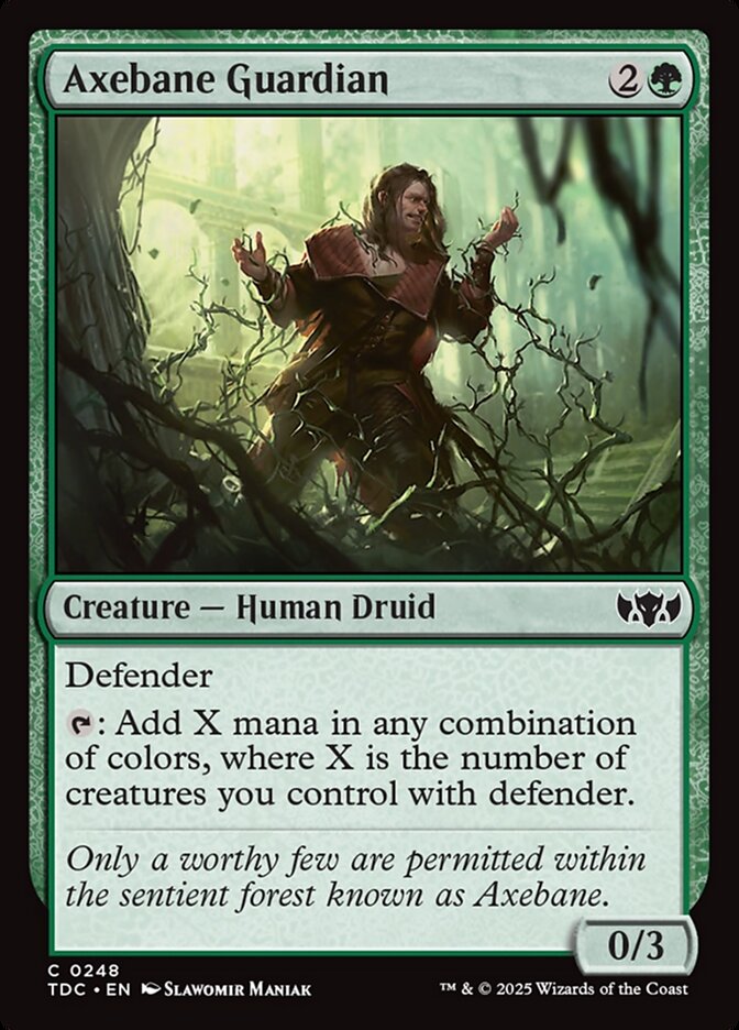 Axebane Guardian, Tarkir: Dragonstorm Commander Card Art