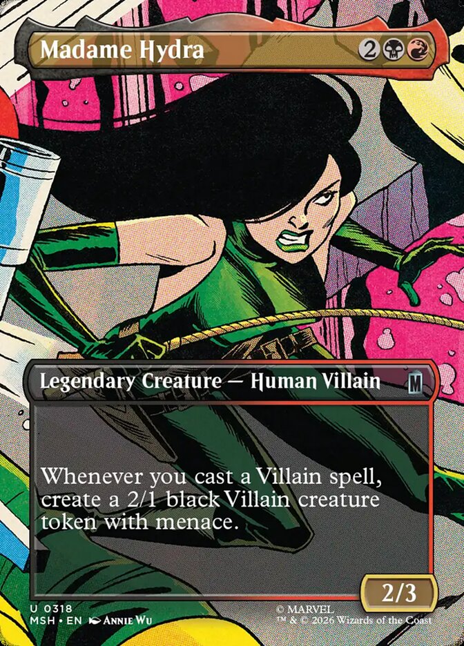 Madame Hydra, Marvel Super Heroes Card Art