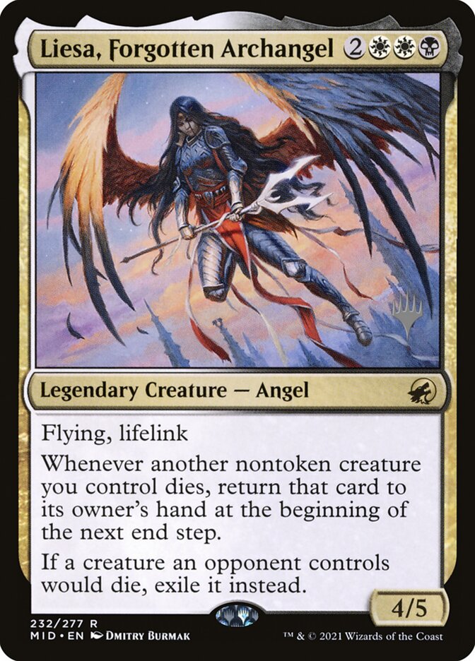 Liesa, Forgotten Archangel, Innistrad: Midnight Hunt Promos Card Art