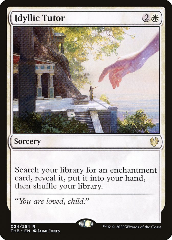 Idyllic Tutor, Theros Beyond Death Card Art
