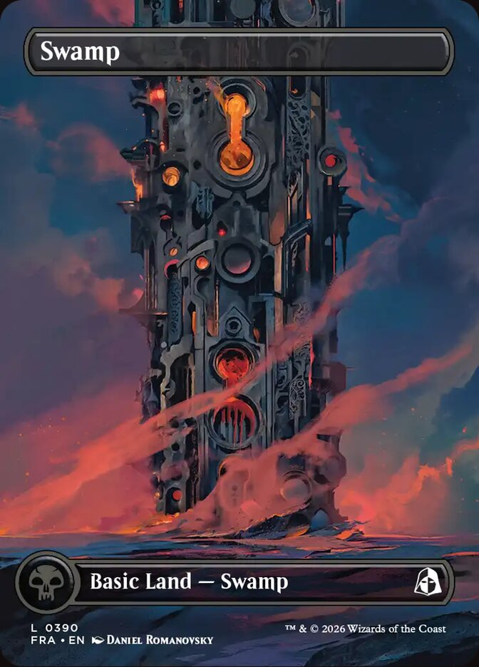 Swamp, Reality Fracture Card Art