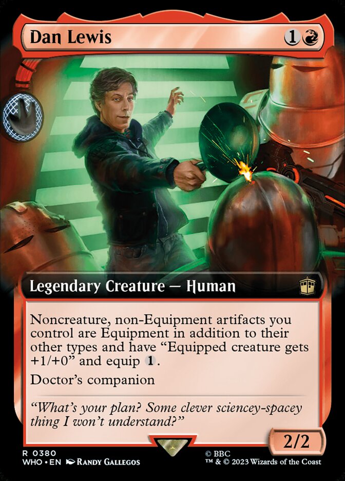 Dan Lewis, Doctor Who Card Art