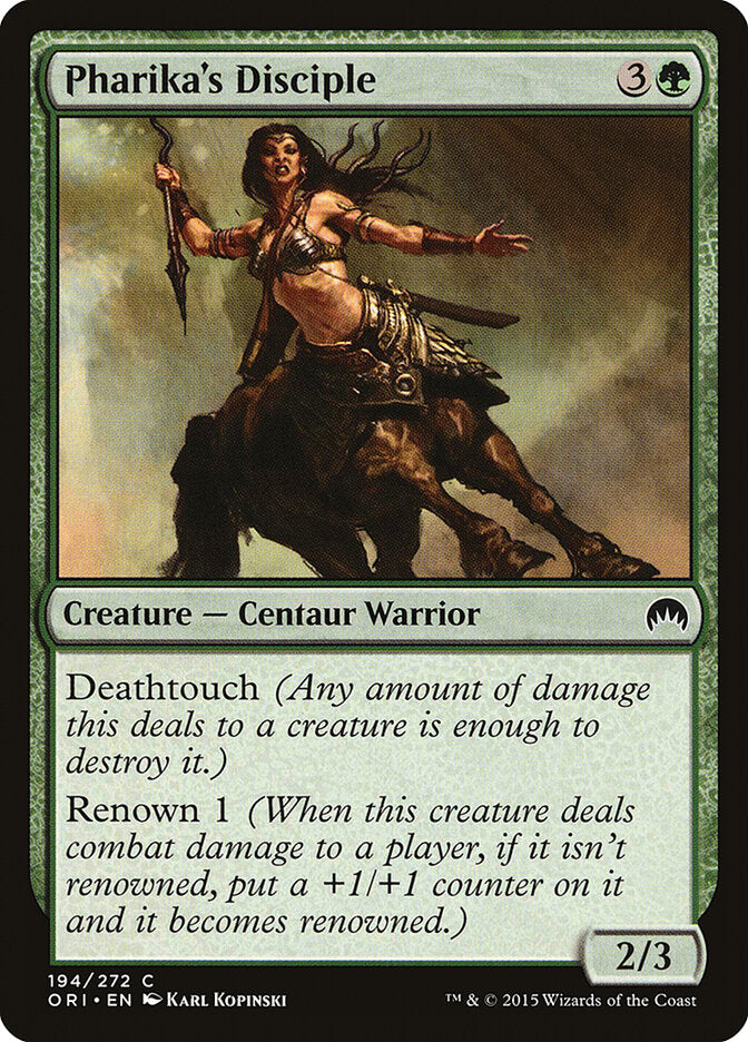 Pharika's Disciple, Magic Origins Card Art