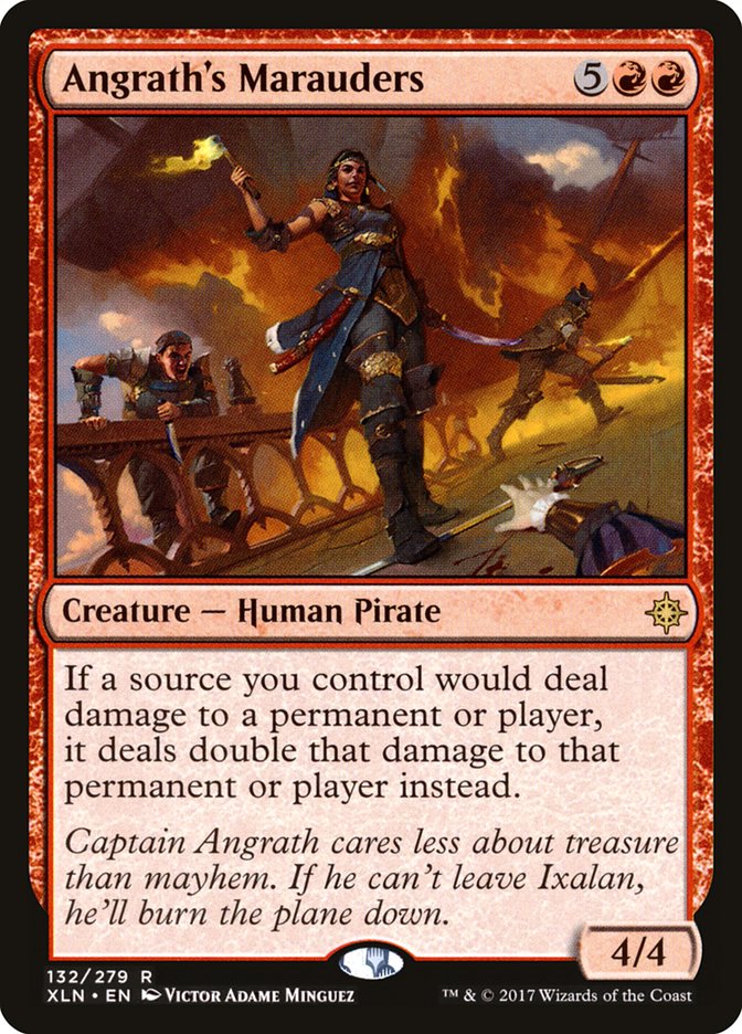 Angrath's Marauders, Ixalan Card Art