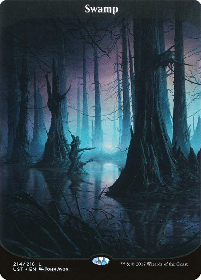 Swamp, Unstable Card Art