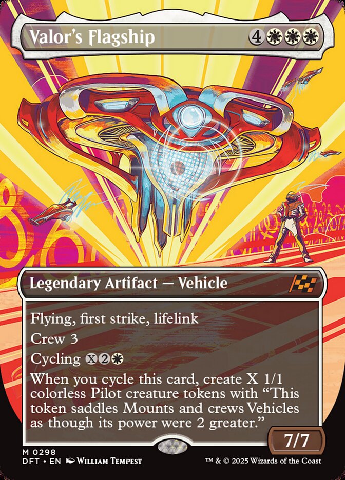 Valor's Flagship, Aetherdrift Card Art