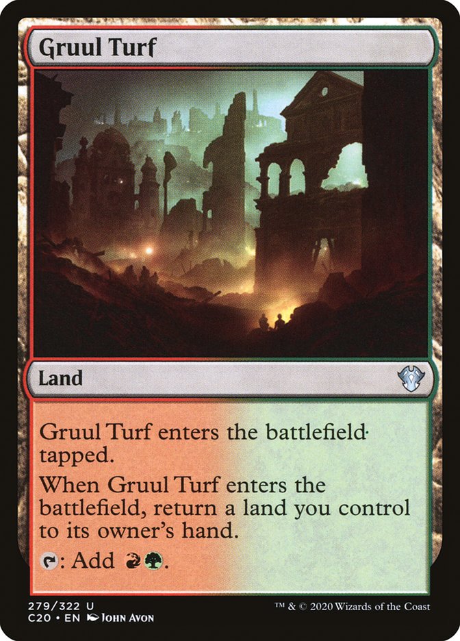 Gruul Turf, Commander 2020 Card Art