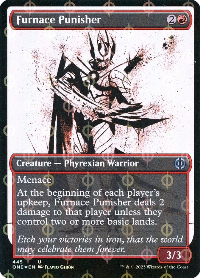 Furnace Punisher, Phyrexia: All Will Be One Card Art