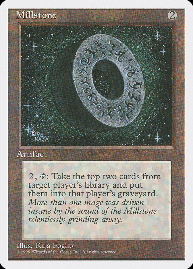 Millstone, Fourth edition Card Art