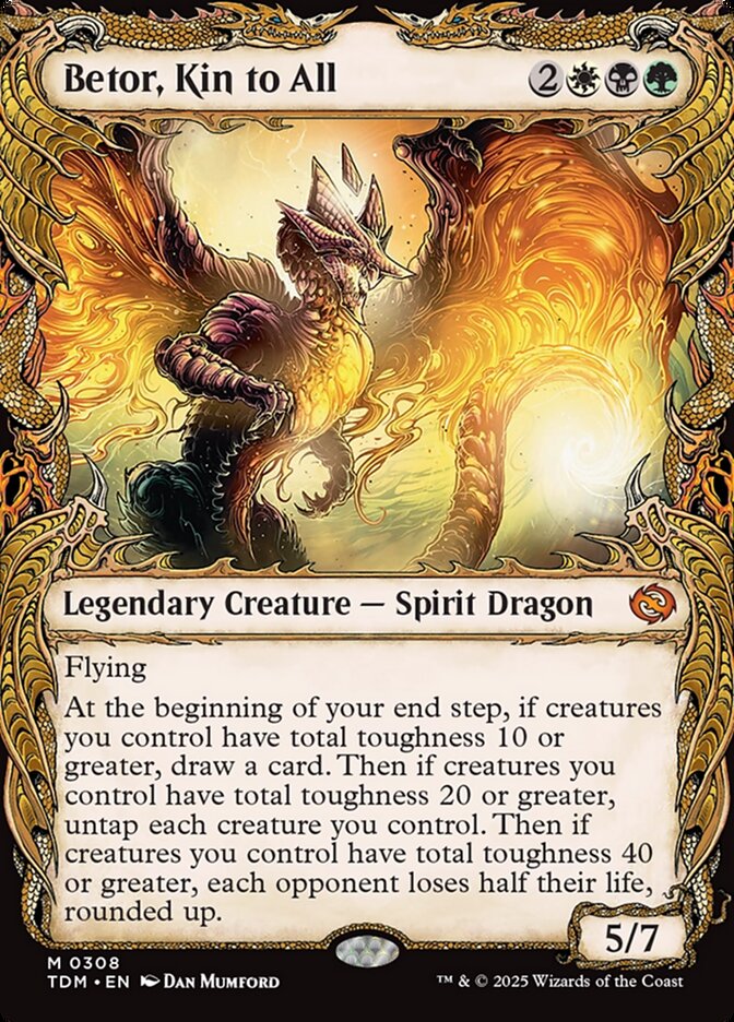 Betor, Kin to All, Tarkir: dragonstorm Card Art