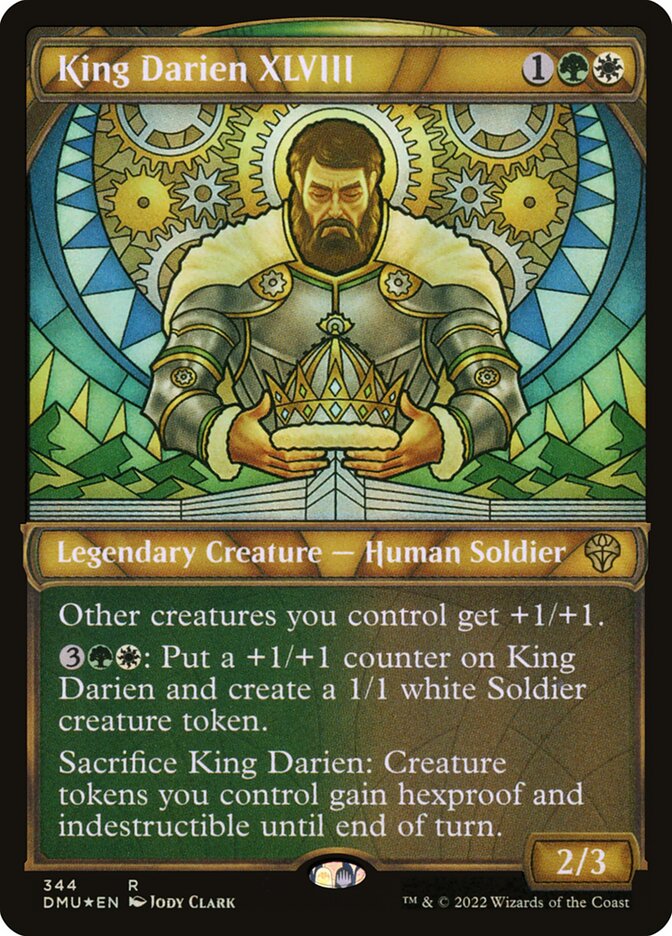 King Darien XLVIII - Textured Foil