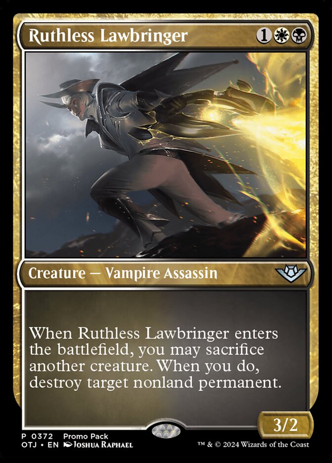 Ruthless Lawbringer, Outlaws of thunder junction Card Art