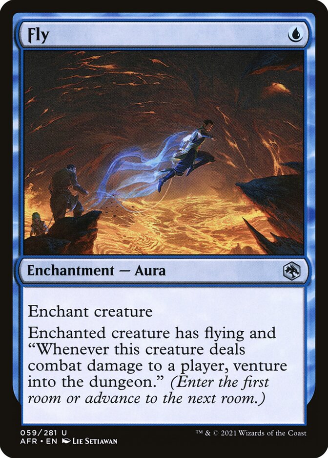 Fly, Adventures In The Forgotten Realms Card Art