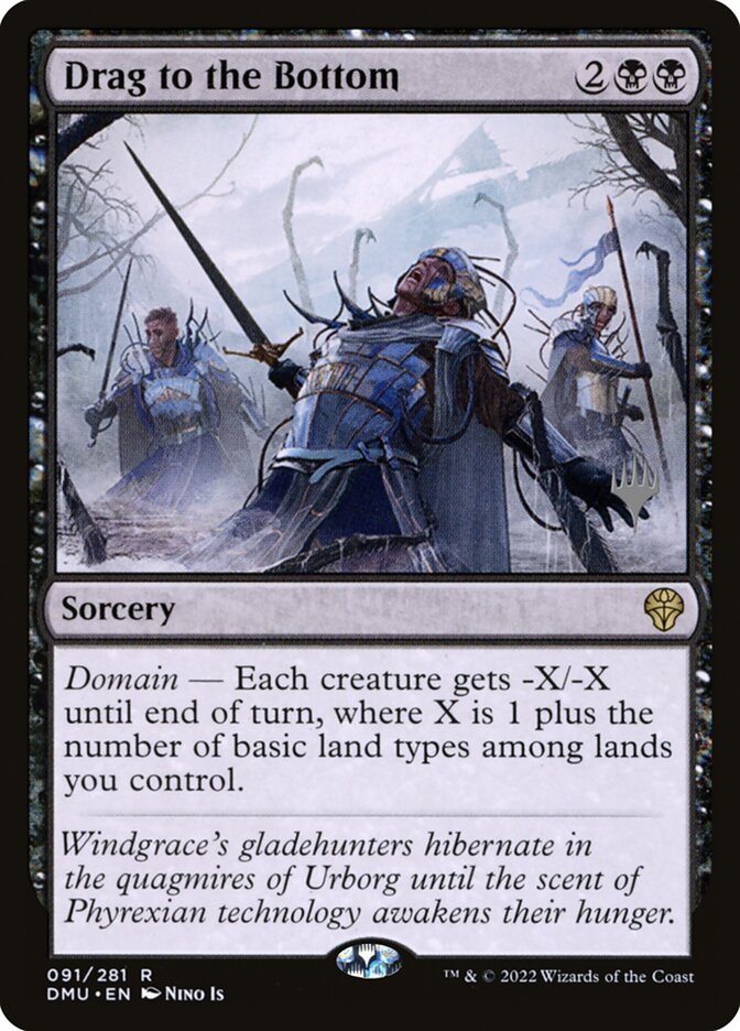 Drag to the Bottom, Dominaria United Promos Card Art