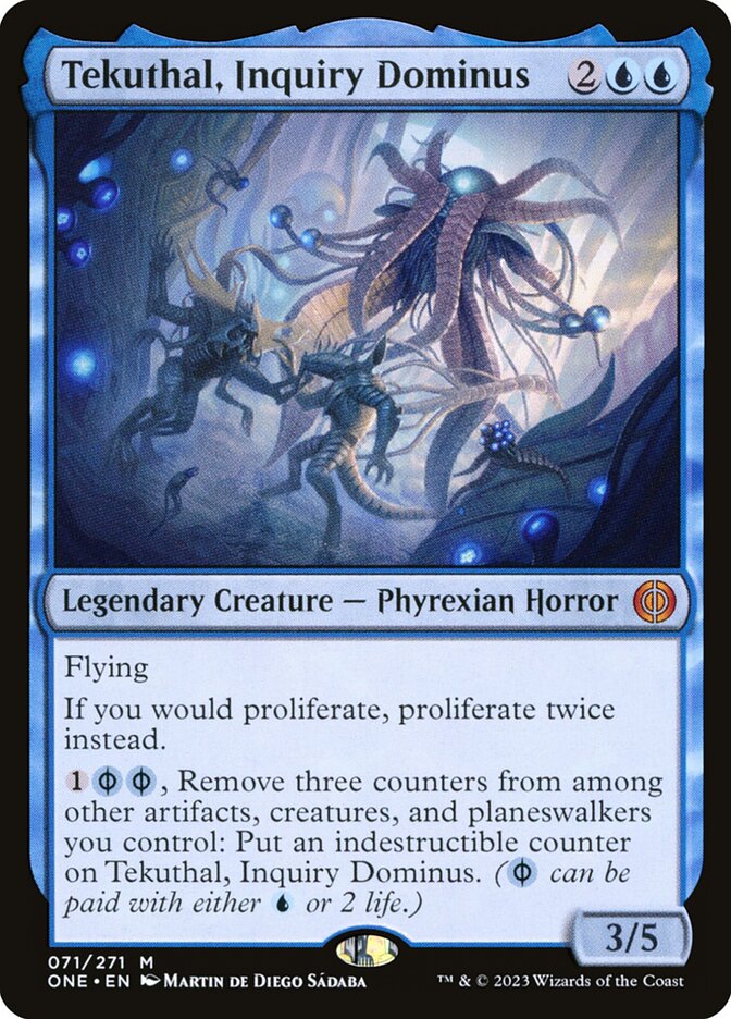 Tekuthal, Inquiry Dominus, Phyrexia: all will be one Card Art