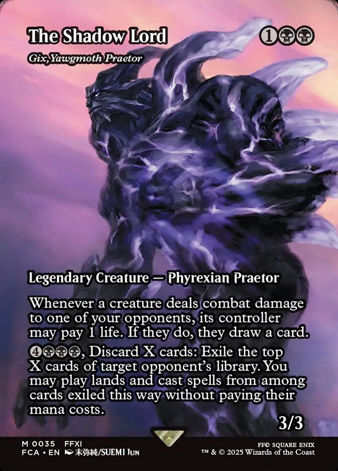 Gix, Yawgmoth Praetor, Final fantasy: through the ages Card Art