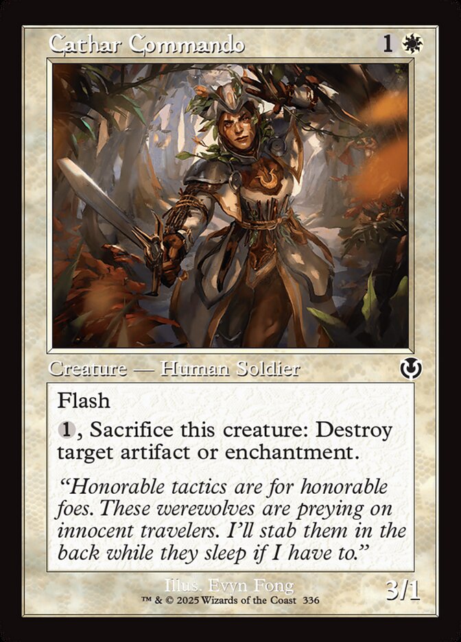 Cathar Commando, Innistrad Remastered Card Art