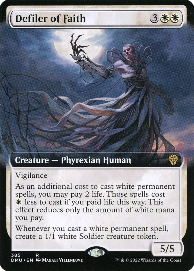 Defiler of Faith, Dominaria United Card Art