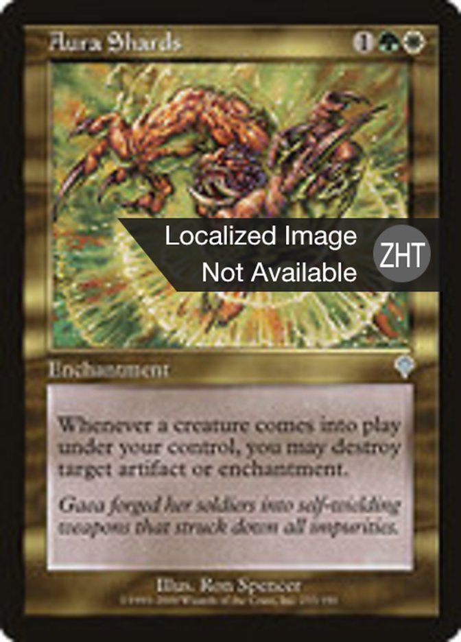 Aura Shards, Invasion Card Art