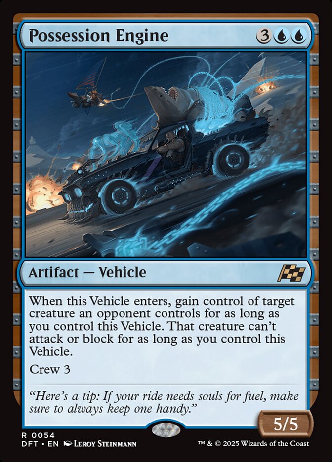 Possession Engine, Aetherdrift Card Art