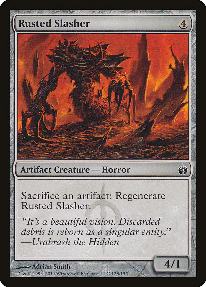 Rusted Slasher, Mirrodin besieged Card Art