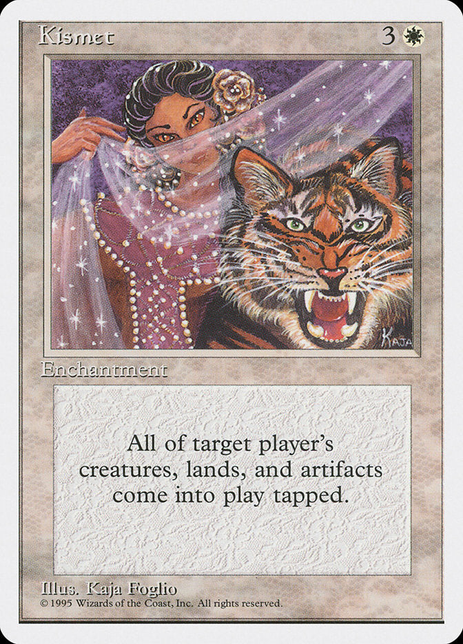 Kismet, Fourth edition Card Art