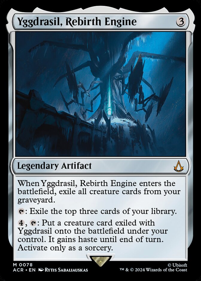 Yggdrasil, Rebirth Engine, Assassin'S Creed Card Art
